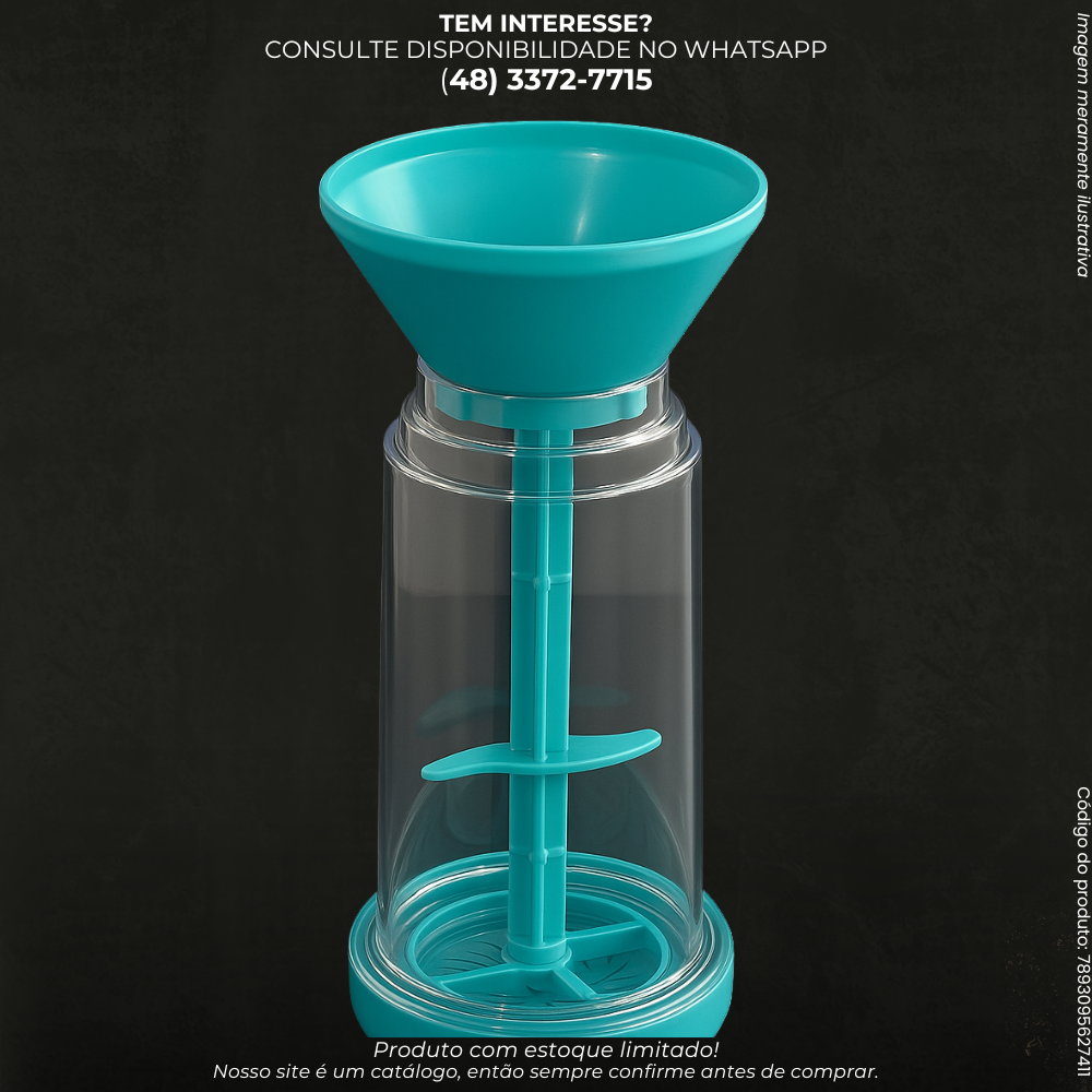 Tapiqueira Peneira Polvilhador 500g