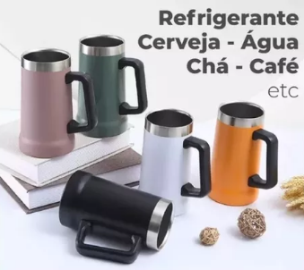 CANECA TÉRMICA SHOPP 710ML