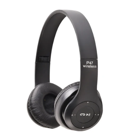 FONE DE OUVIDO SEM FIO ESTÉREO P47 BLUETOOTH