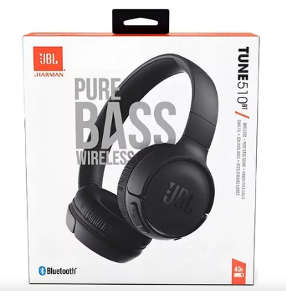 FONE DE OUVIDO SEM FIO BLUETOOTH TUNE 510BT TWS STEREO PARA ANDROID E IOS