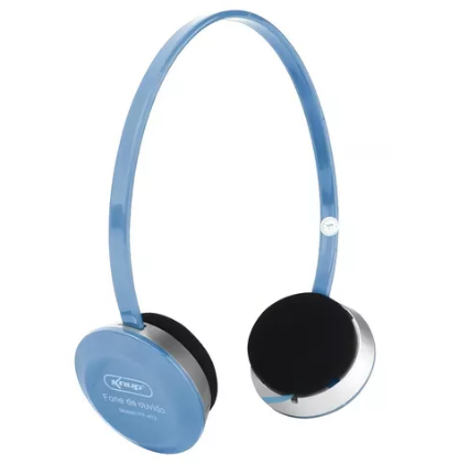 HEADPHONE SUPER BASS LC - 314 AZUL XTRAD