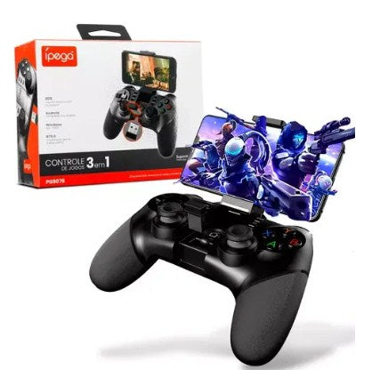 Controle de Jogos 3 em 1 PG9076 Ípega