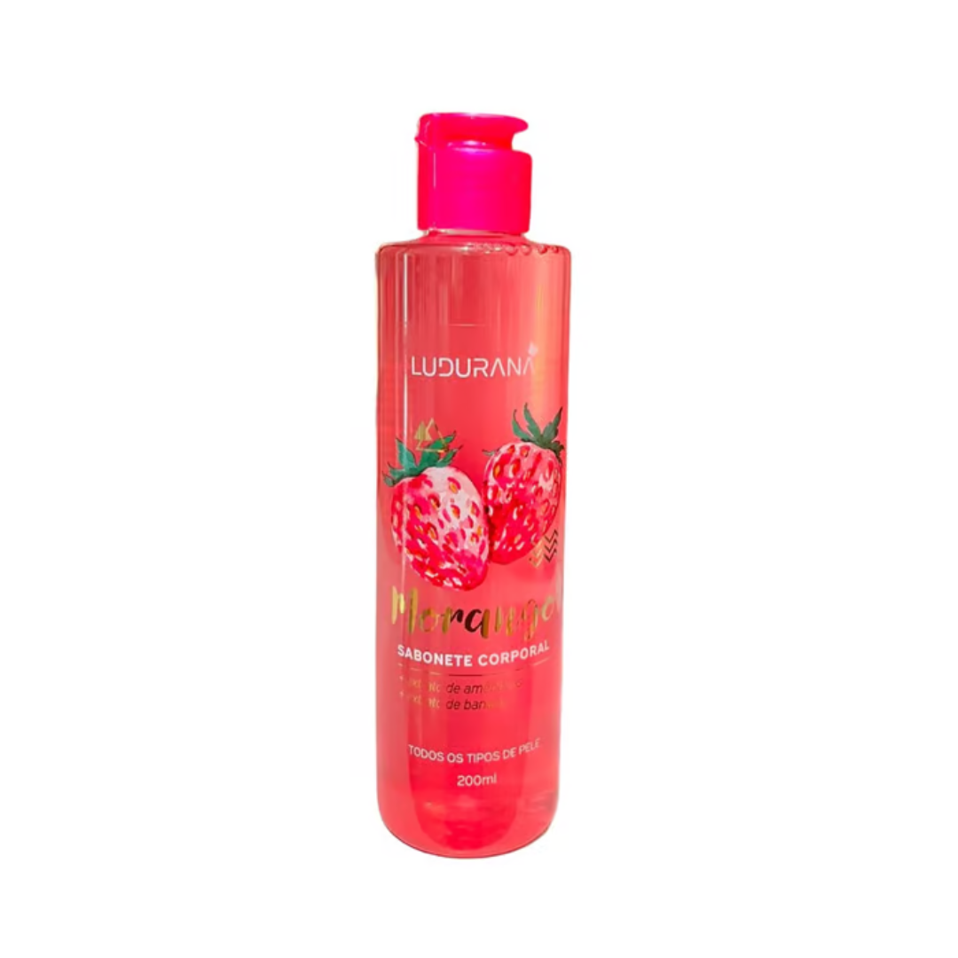SABONETE LÍQUIDO CORPORAL MELANCIA LUDURANA 200ML