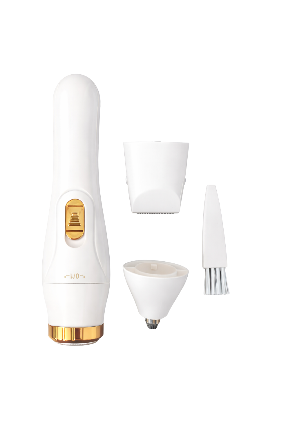 Aparador de Pelos Recarregável com Acessórios de Limpeza