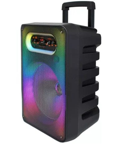 CAIXA DE SOM 100W BLUETOOTH C/ LED, CONTROLE E MICROFONE GREATNICE - GTS-1593