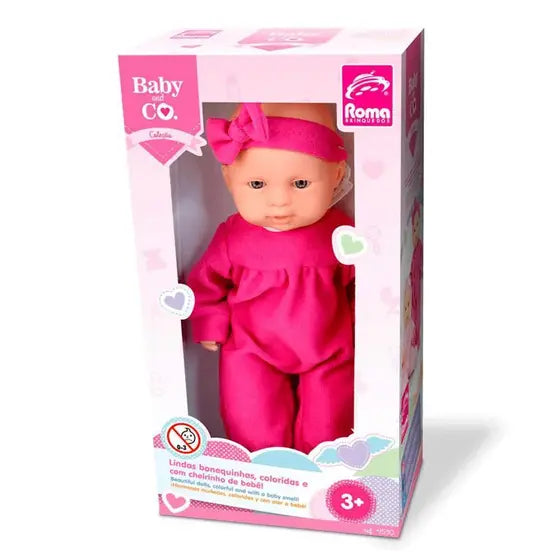 Boneca Baby E Co Cheirinho De Bebe Roma
