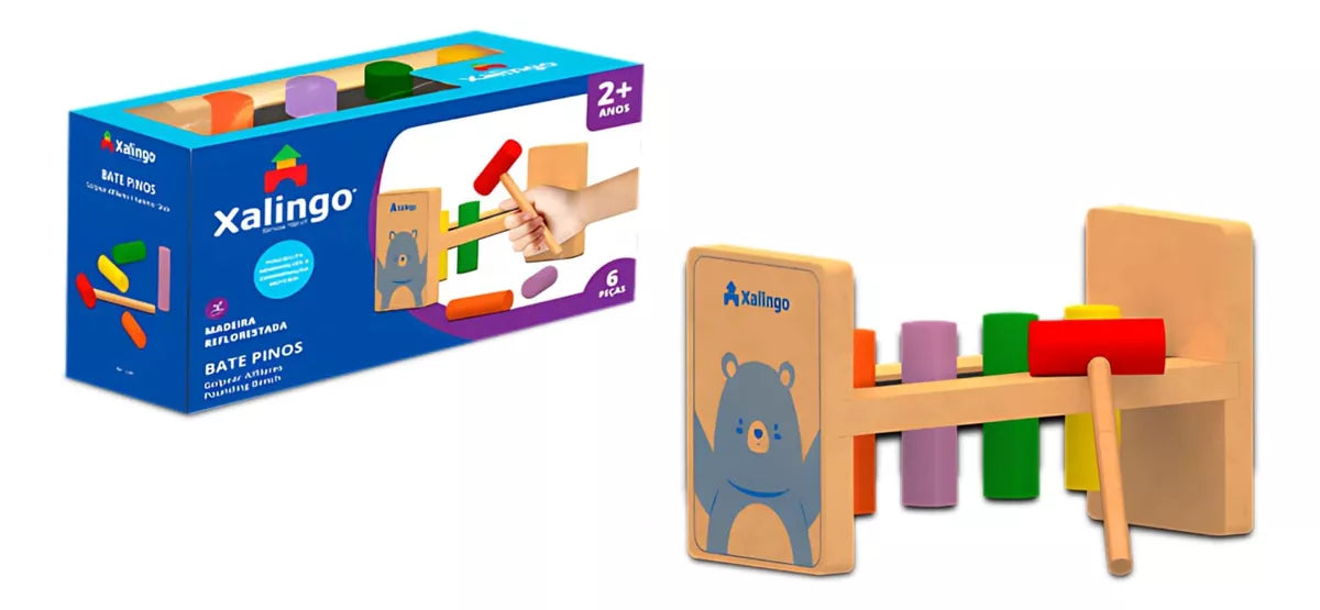 BATE PINOS BRINQUEDO