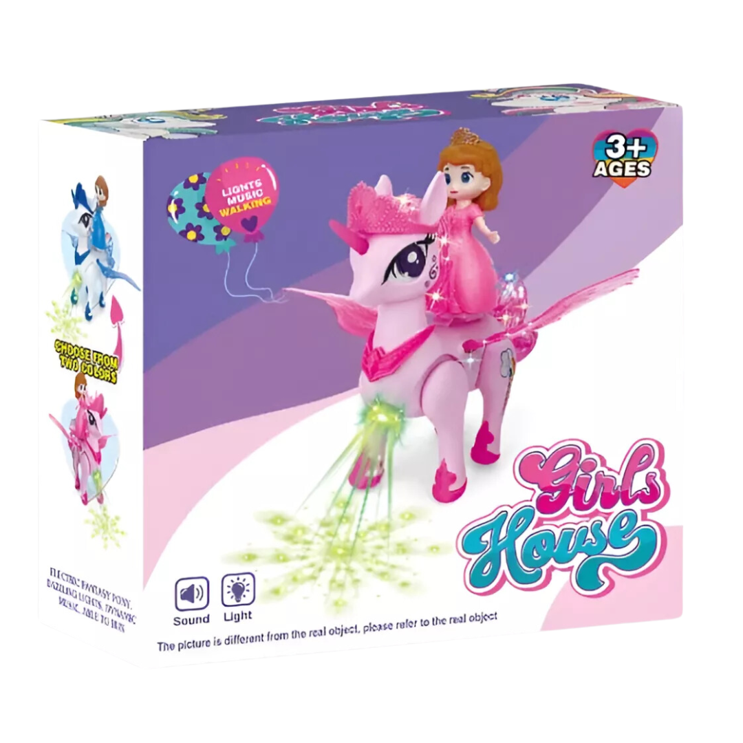 UNICORNIO COM BONECA