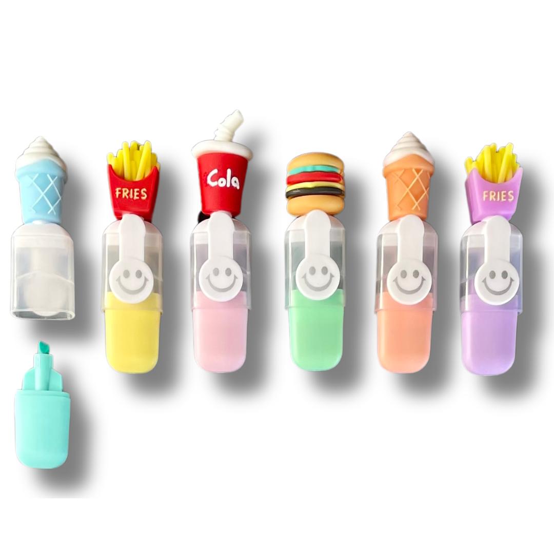 KIT MARCA TEXTO FAST FOOD