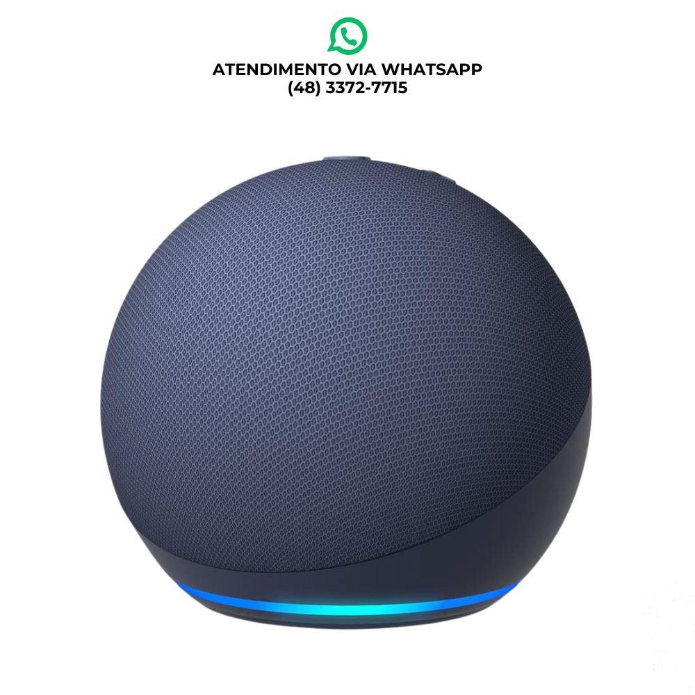 ALEXA ECHO DOT 5ª GERAÇÃO – SUA ASSISTENTE INTELIGENTE!
