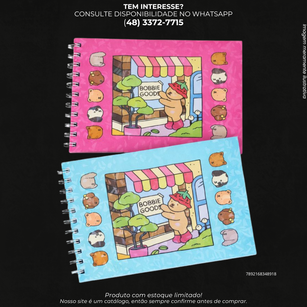 Livro de Colorir Infantil Bobbie Goods