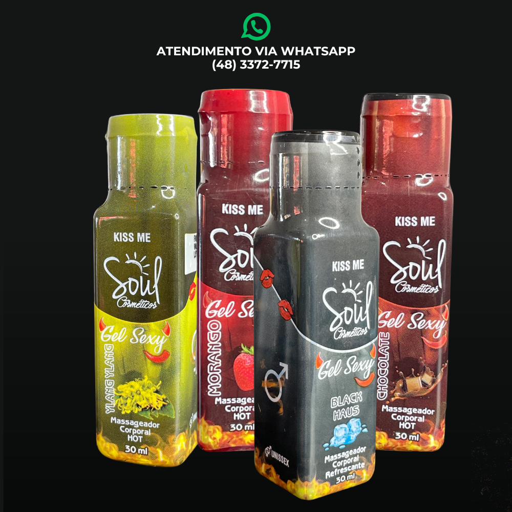 SOUL GEL SEXY – DIVERSOS AROMAS 30ML