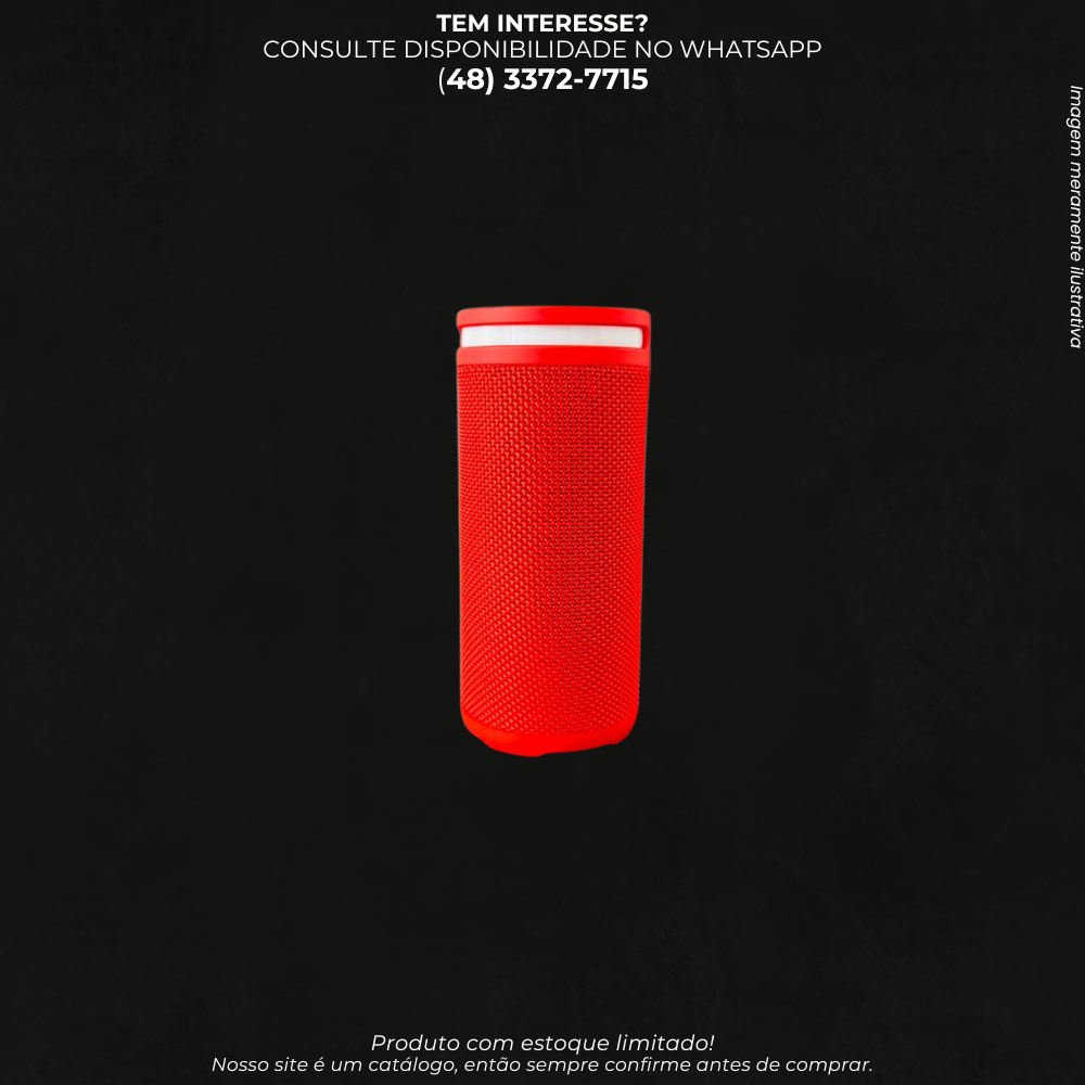 Caixa de Som Bluetooth Portátil para Música em Qualquer Lugar