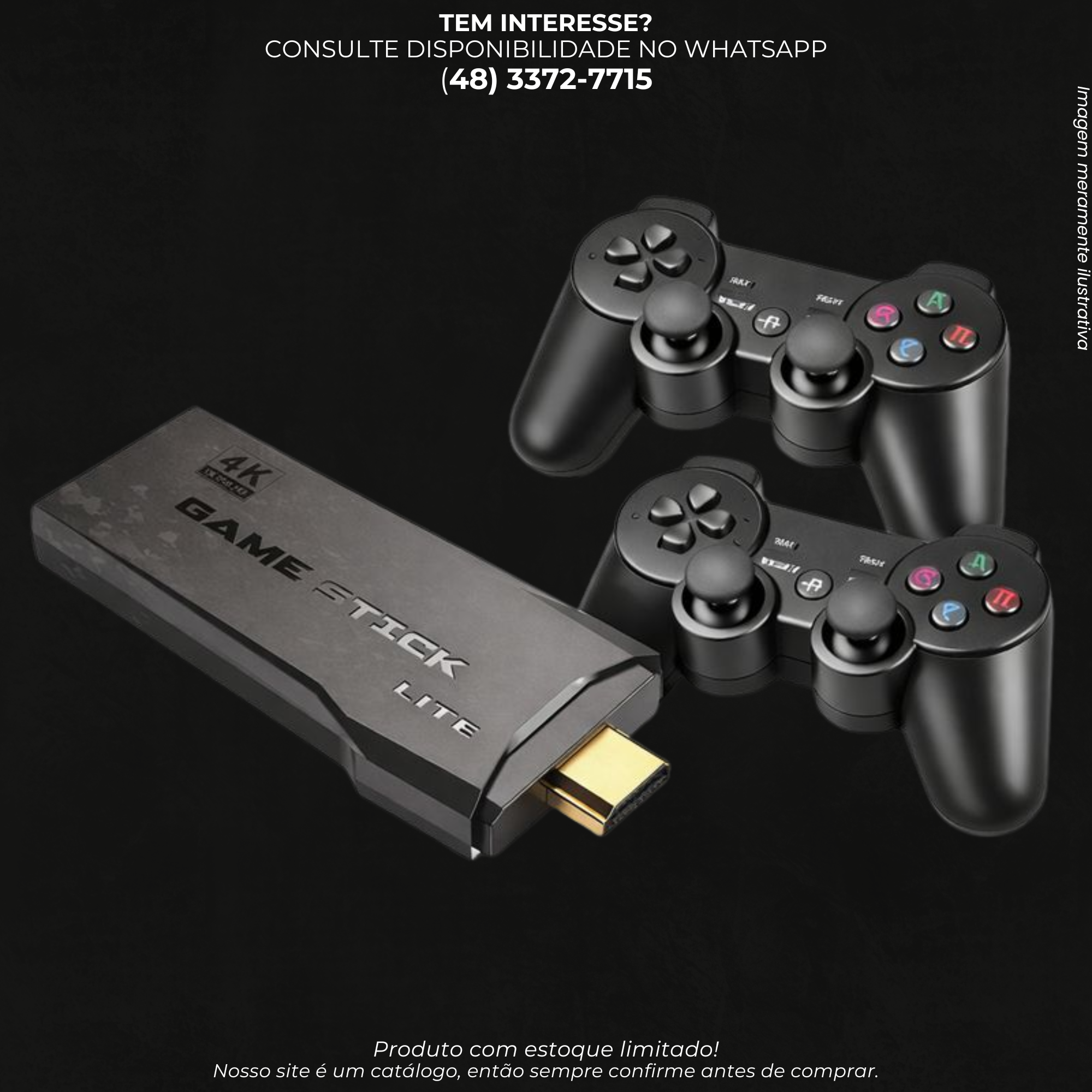 Game Stick 10.000 Jogos