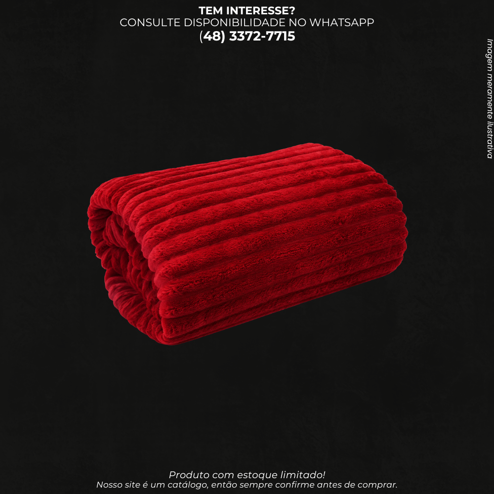Cobertor Luster Corttex Liso Sortido 1,80 m x 2,00 m – Macio e Aconchegante