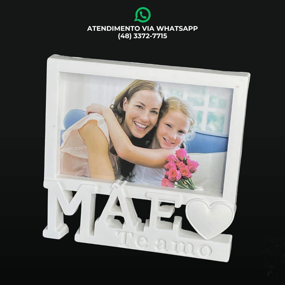 PORTA-RETRATO “MÃE EU TE AMO”