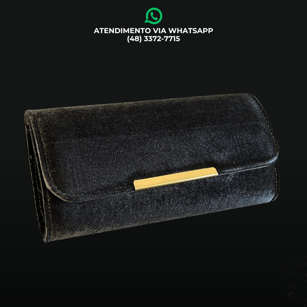 BOLSA CARTEIRA FESTA LUXO