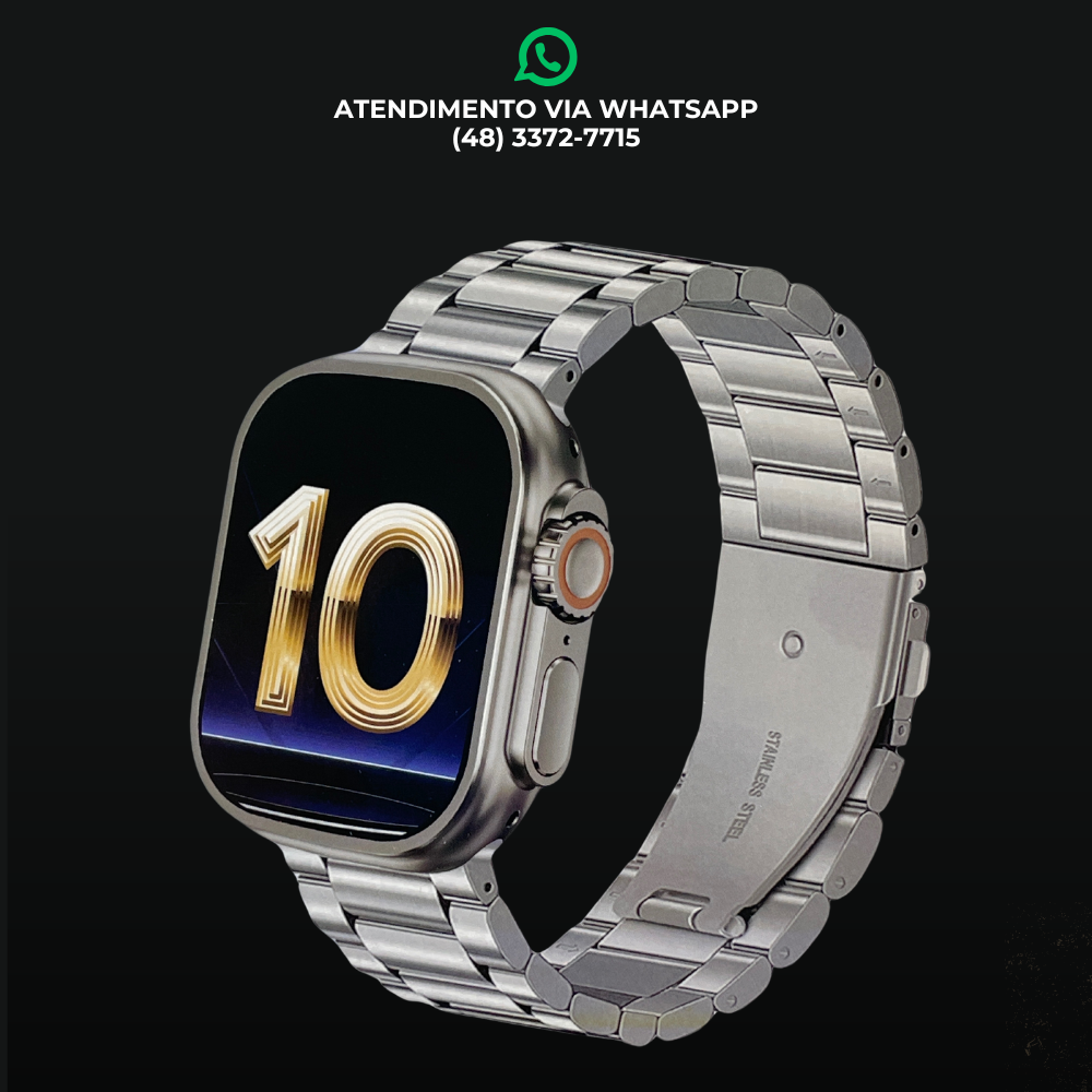 RELÓGIO INTELIGENTE COM 10 PULSEIRAS – KA-9978