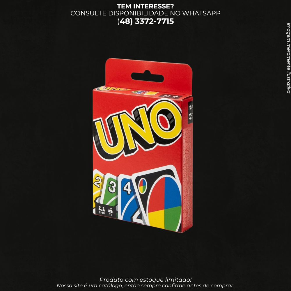Jogo de Cartas UNO – Diversão para Família e Amigos