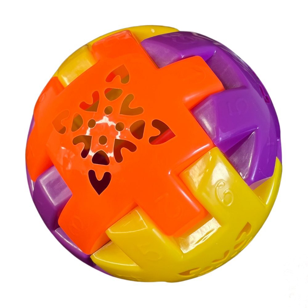 BOLA PEQUENA CHOCALHO 9X9CM