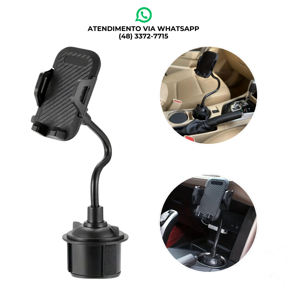 SUPORTE VEICULAR PARA CELULAR COPO