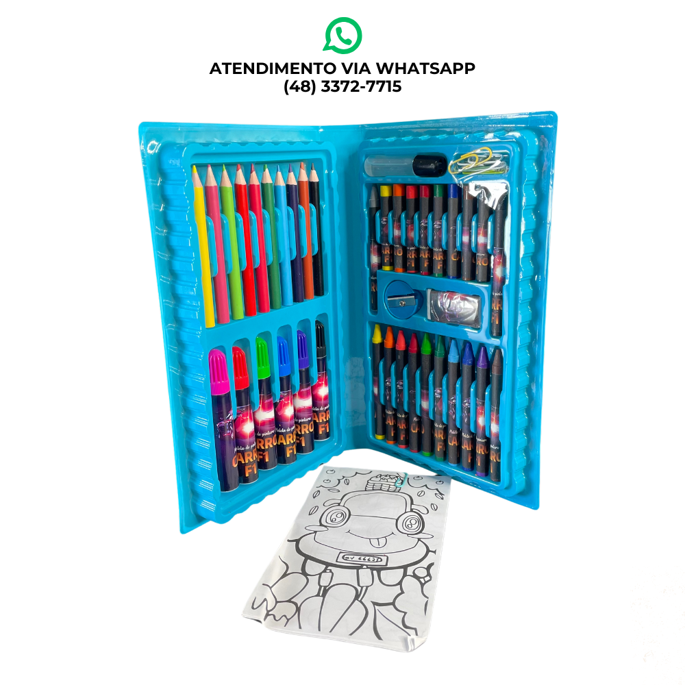 MALETA DE PINTURA 48 PÇS