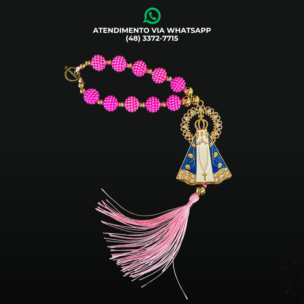 CHAVEIRO ROSA NOSSA SENHORA