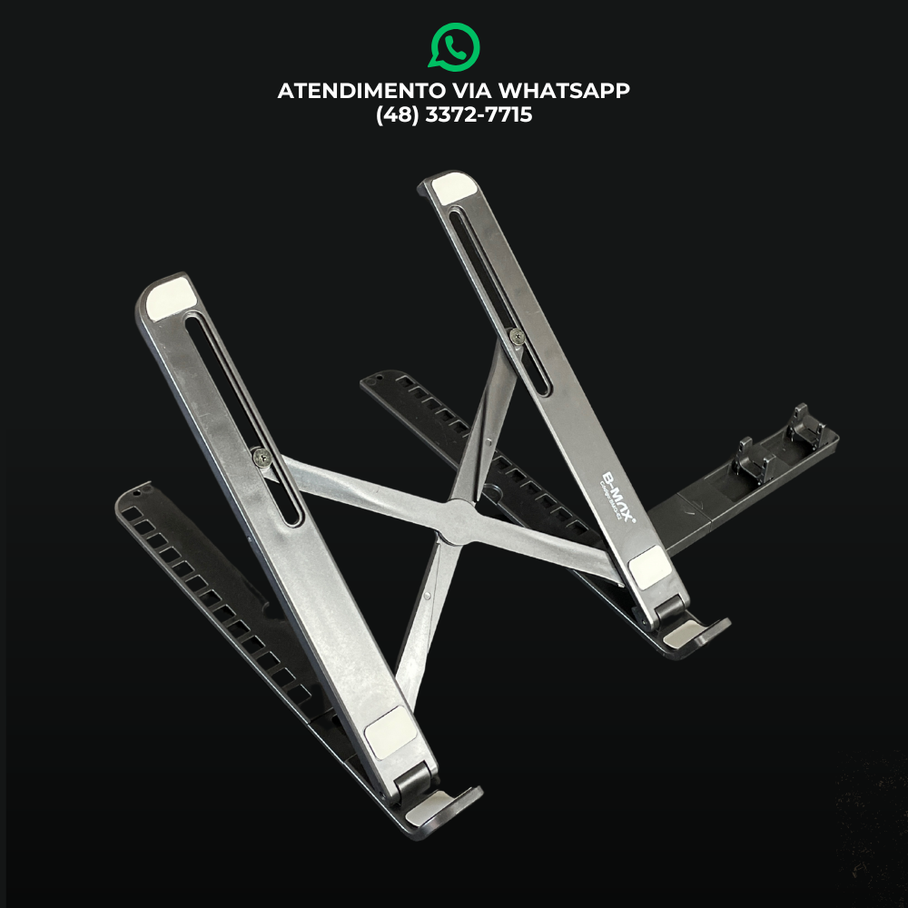 SUPORTE PARA NOTEBOOK E SMARTPHONE