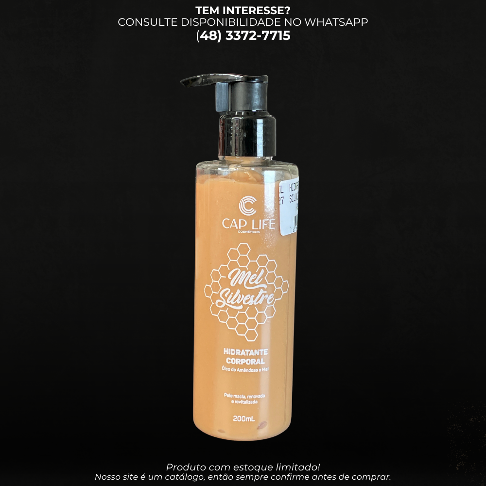 HIDRATANTE CORPORAL MEL SILVESTRE – 200ML