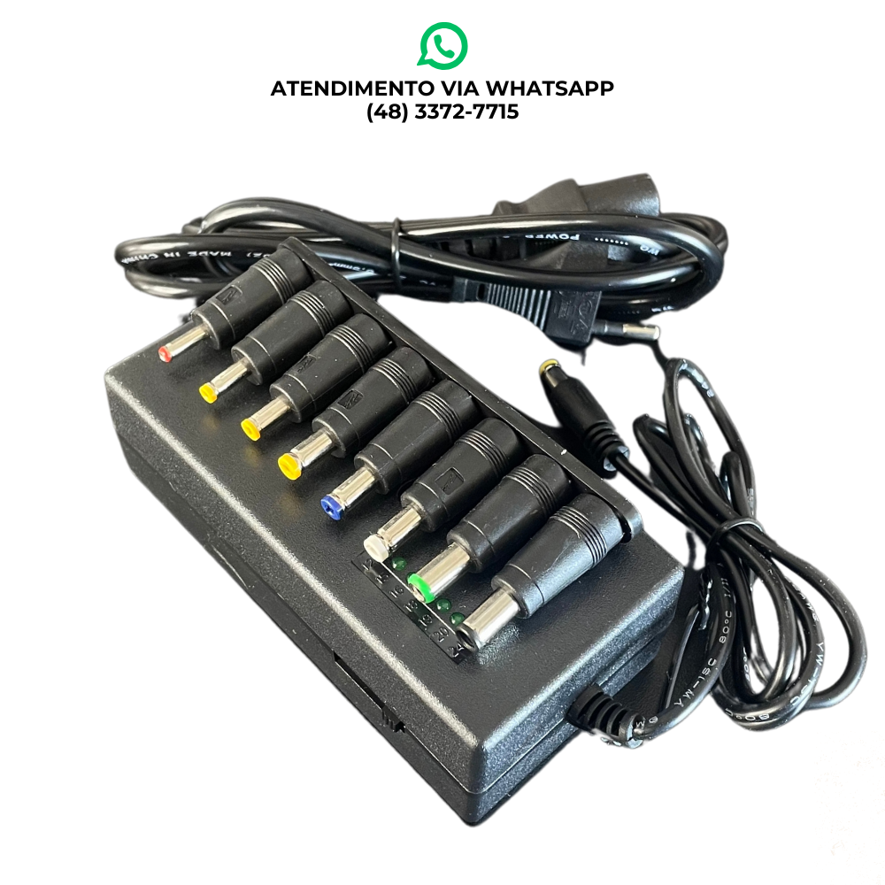 FONTE UNIVERSAL PARA NOTEBOOK 12/24V LEY-27