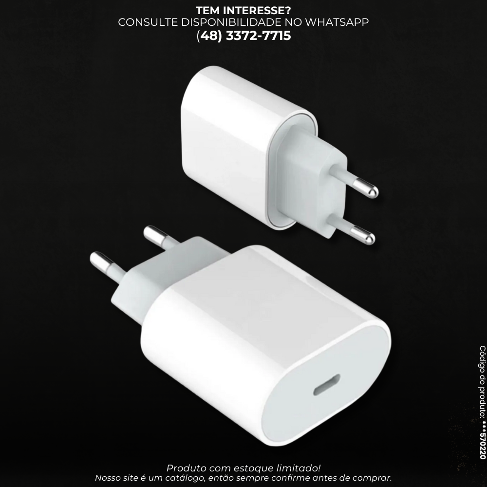Carregador Turbo USB-C 35W de Alta Potência