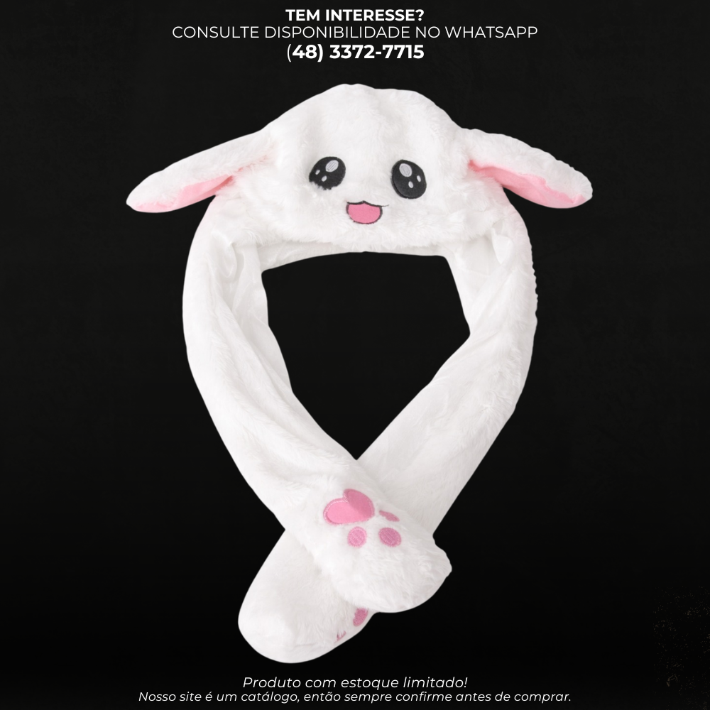 TOUCA COELHO COM LED