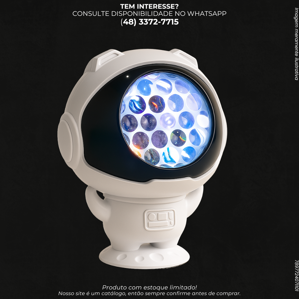 Luz de Projeção de Natal LED Astronauta com Efeitos