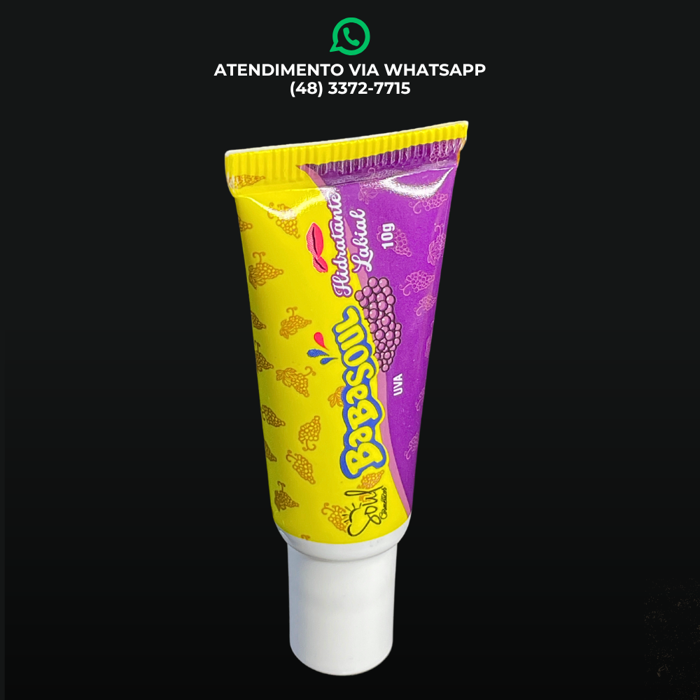 HIDRATANTE LABIAL UVA – GOSTINHO DE CHICLETE
