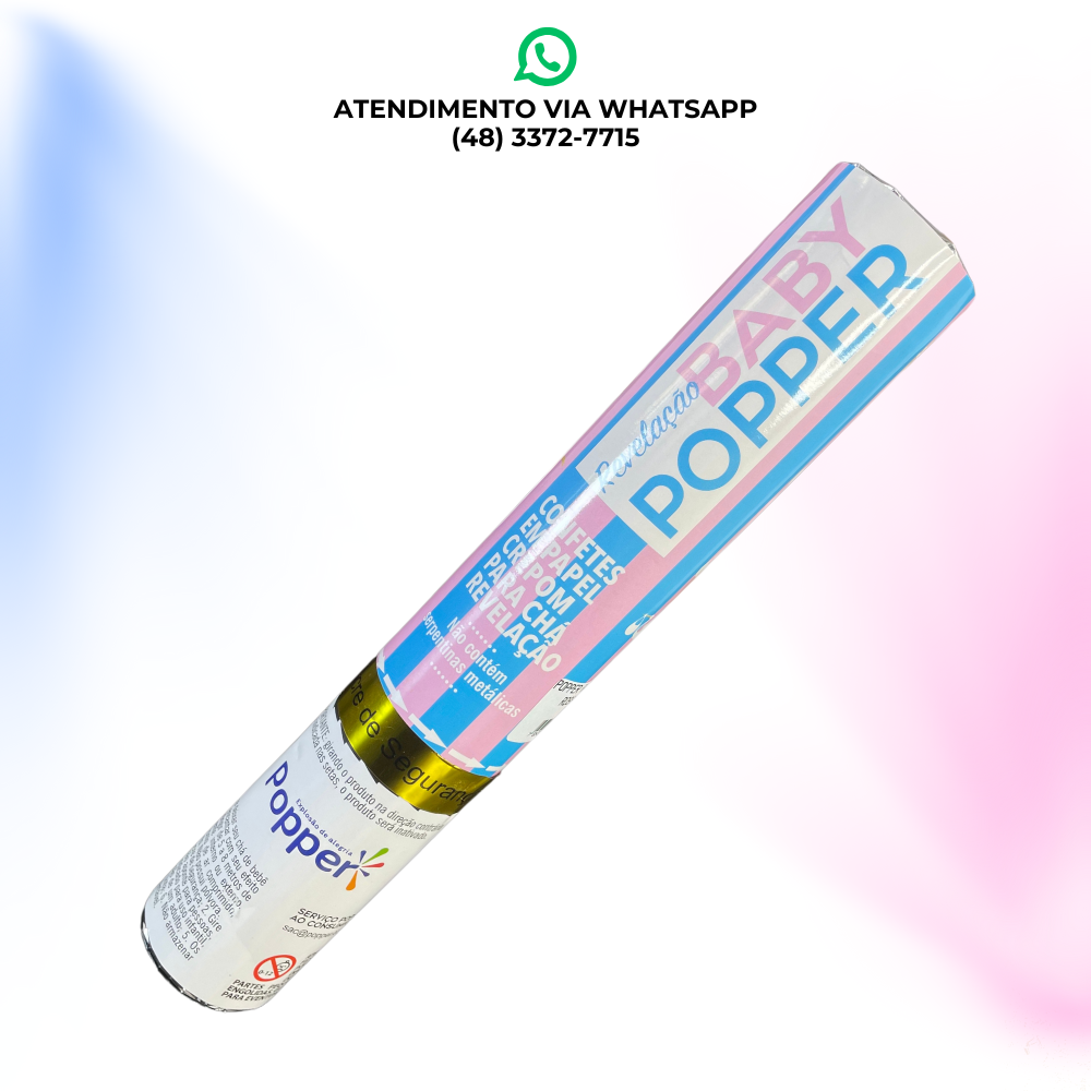 CONFETES EM PAPEL CREPOM PARA CHÁ REVELAÇÃO