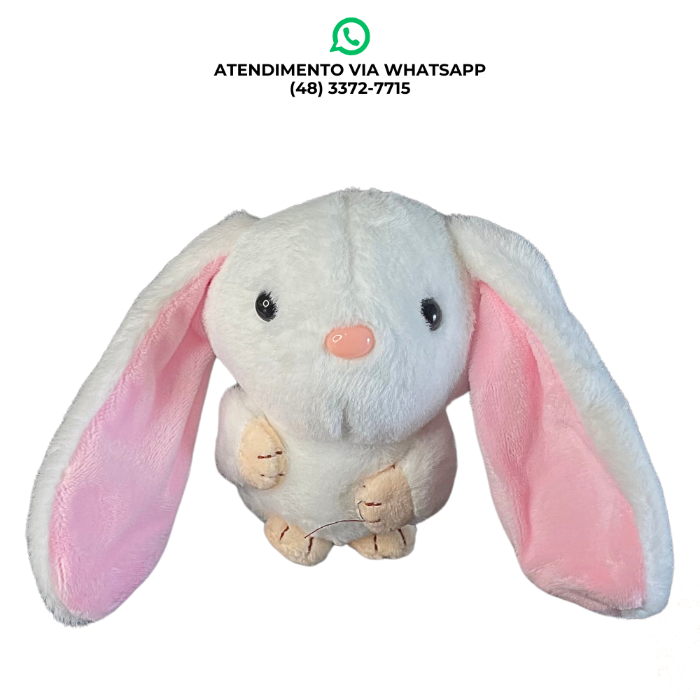 CHAVEIRO COELHO DE PELÚCIA PÁSCOA – LU4095