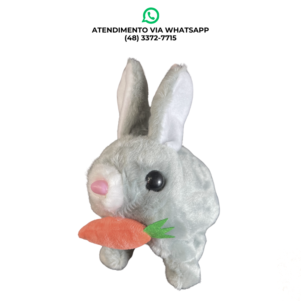 COELHINHO ELÉTRICO QUE ANDA E PULA