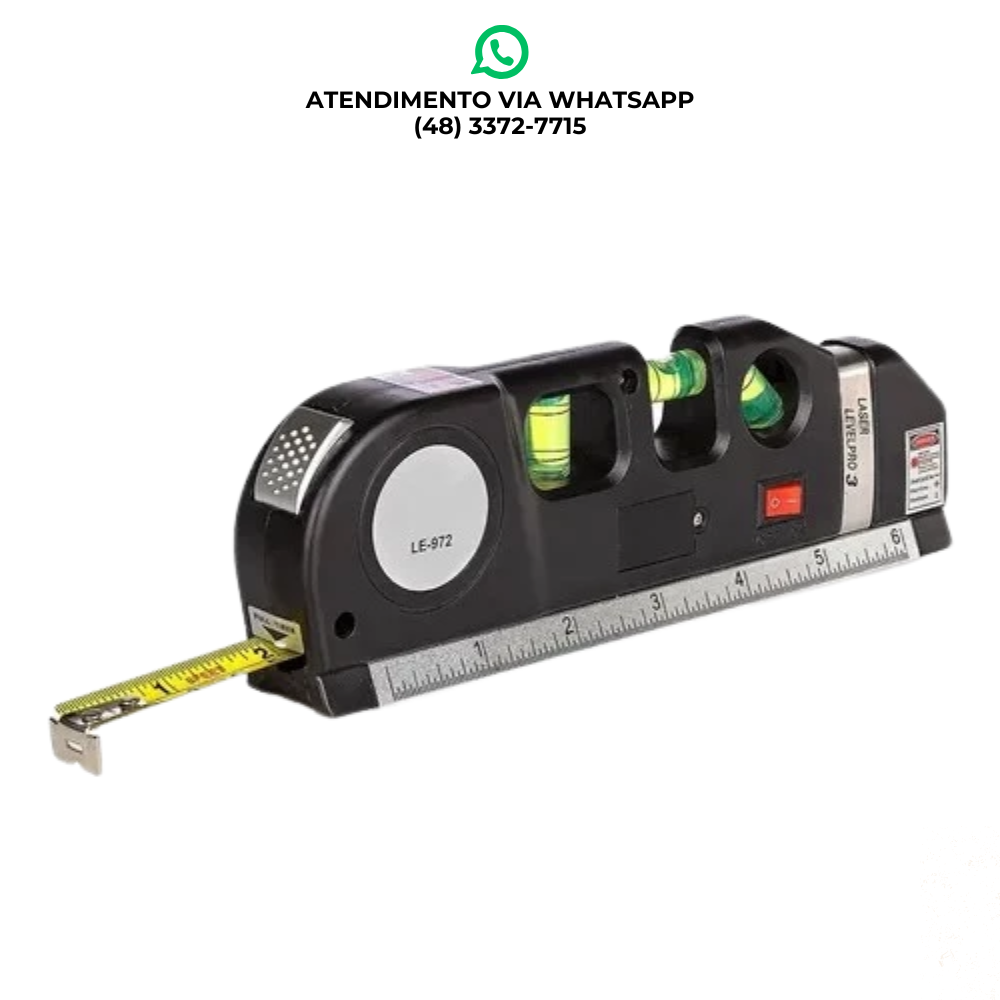 NIVELADOR LASER RÉGUA PRO3 KA-1183
