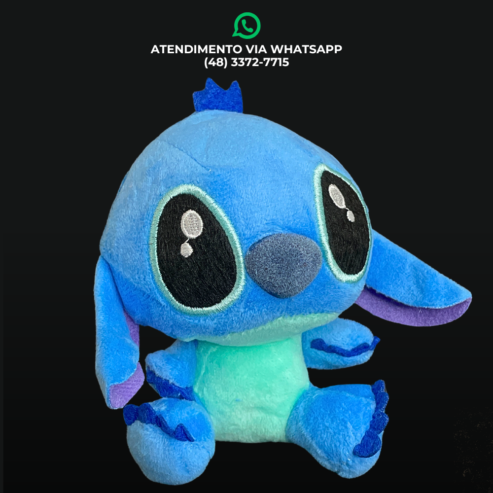 CHAVEIRO PELÚCIA STITCH