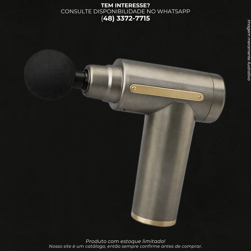 Pistola de Massagem