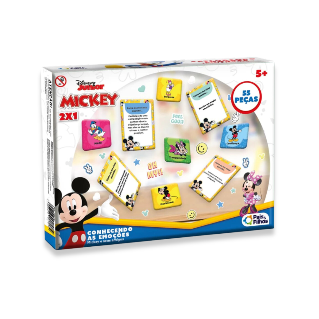 CONHECENDO AS EMOÇOES MICKEY E SEUS AMIGOS