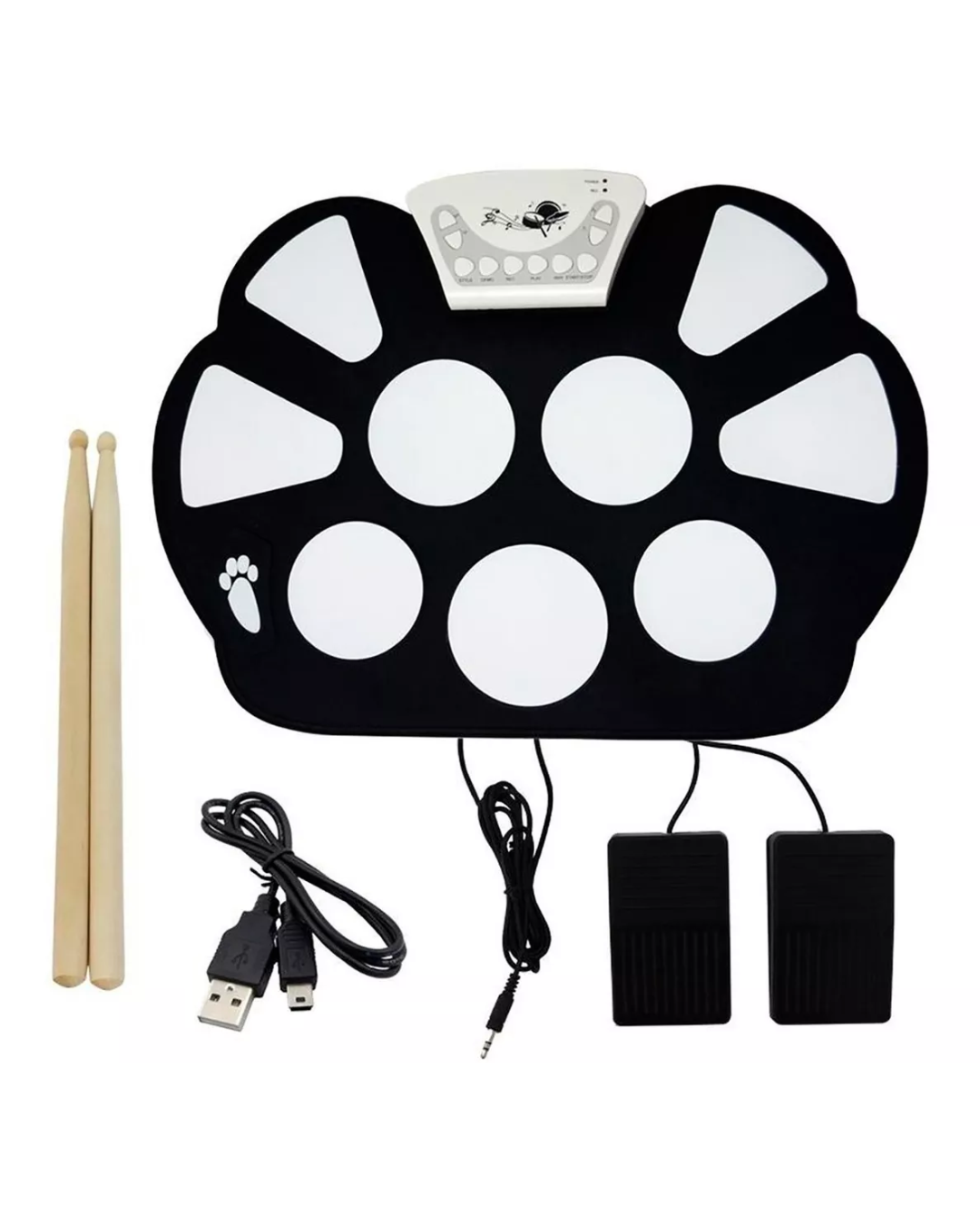 BATERIA ELETRONICA DE SILICONE EXBOM