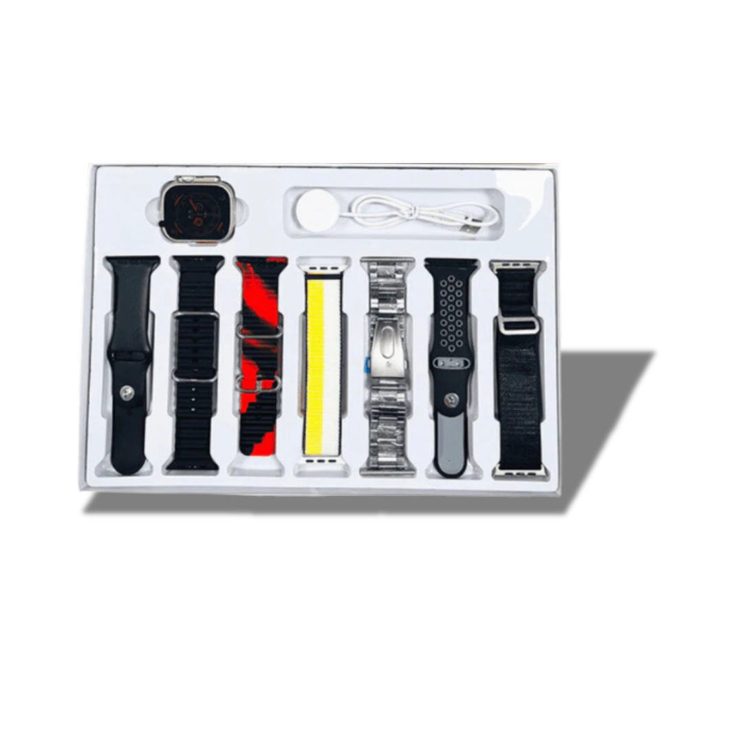 SMARTWATCH ULTRA COM 7 PULSEIRAS