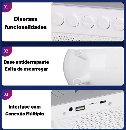 LUMINÁRIA 4 EM 1