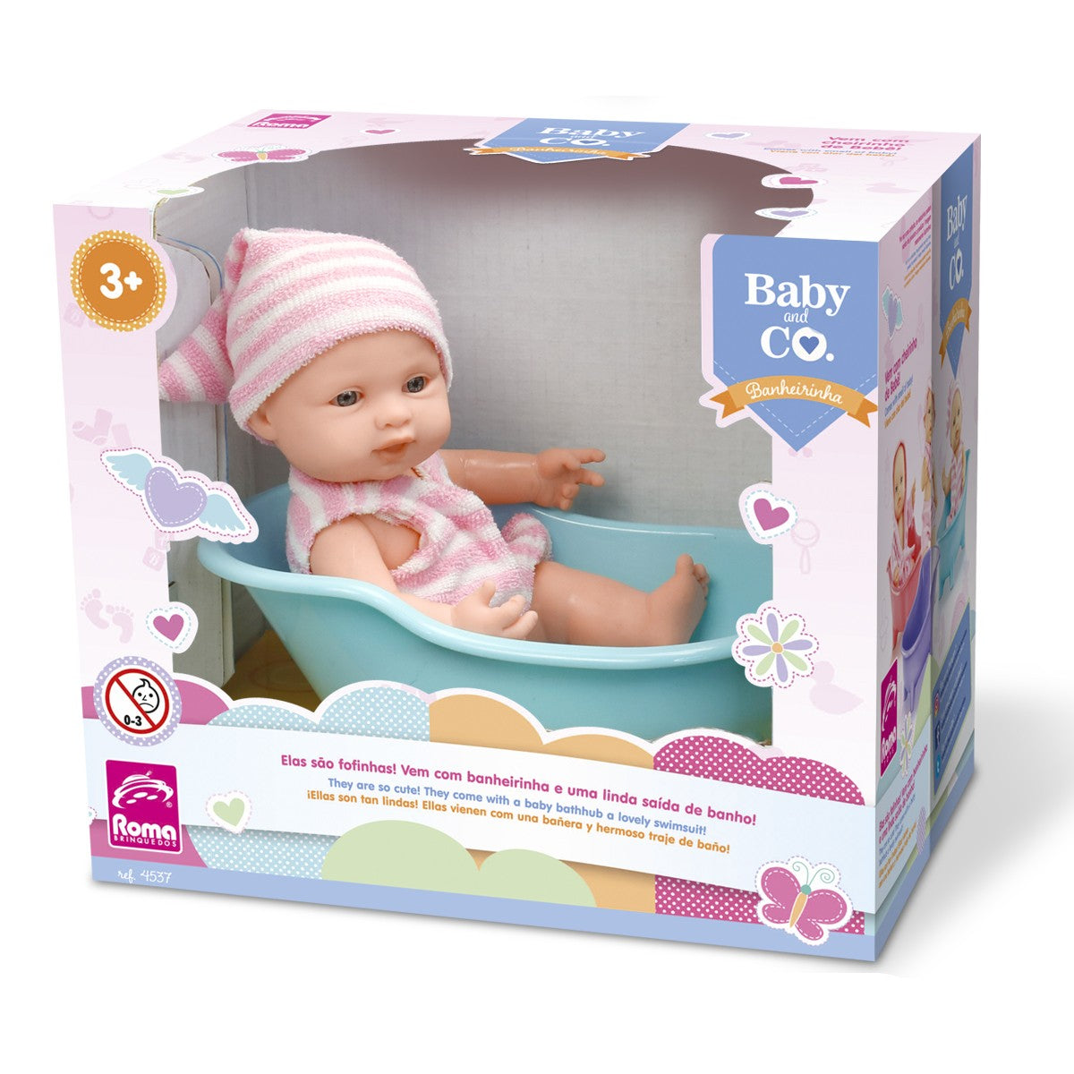BABY AND CO BANHEIRINHA CAIXA