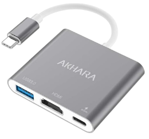 HUB Tipo C Para USB HDMI e Tipo C