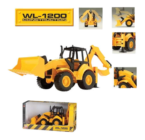 Brinquedo Retroescavadeira WL-1200 - G POWER