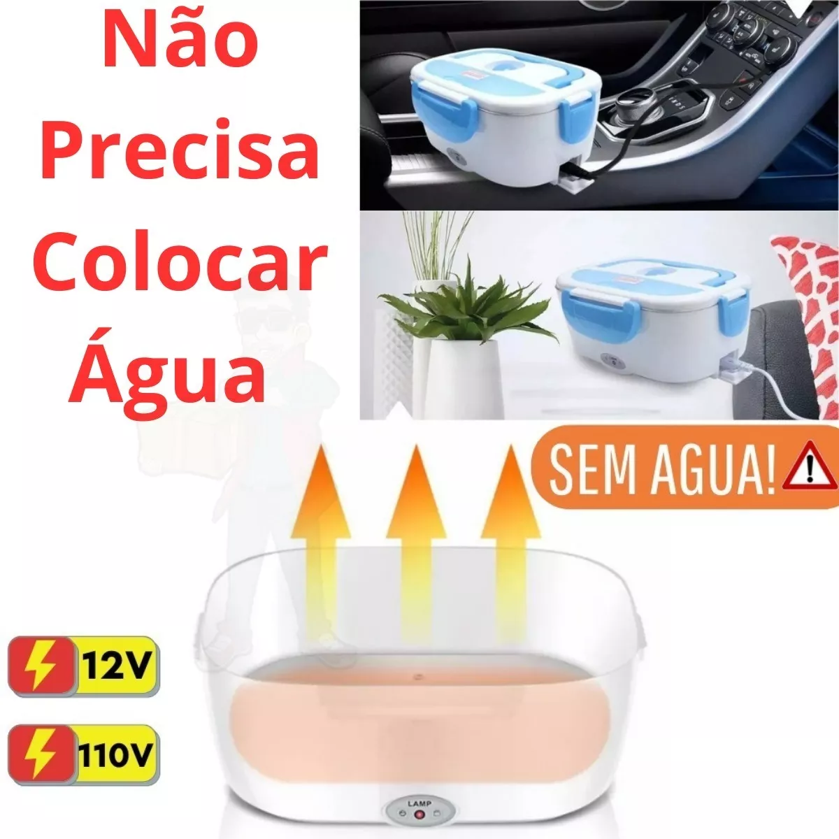 Marmita Termica Elétrica Portátil - G POWER