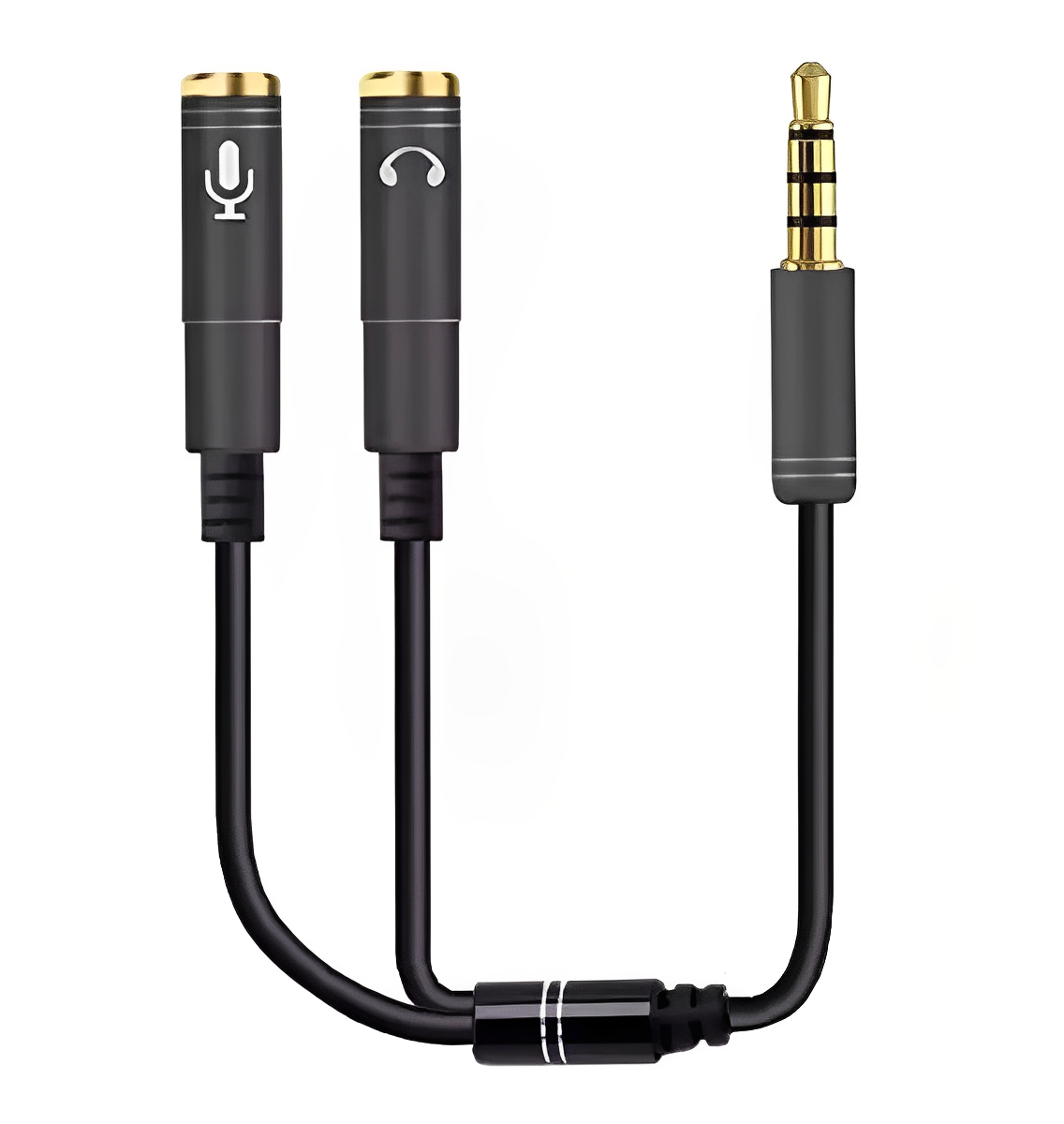 Cabo Adaptador P3 Macho P2 Femea