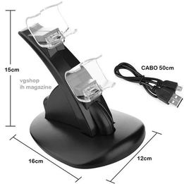 Carregador Controle Ps4 Suporte Dock - G POWER